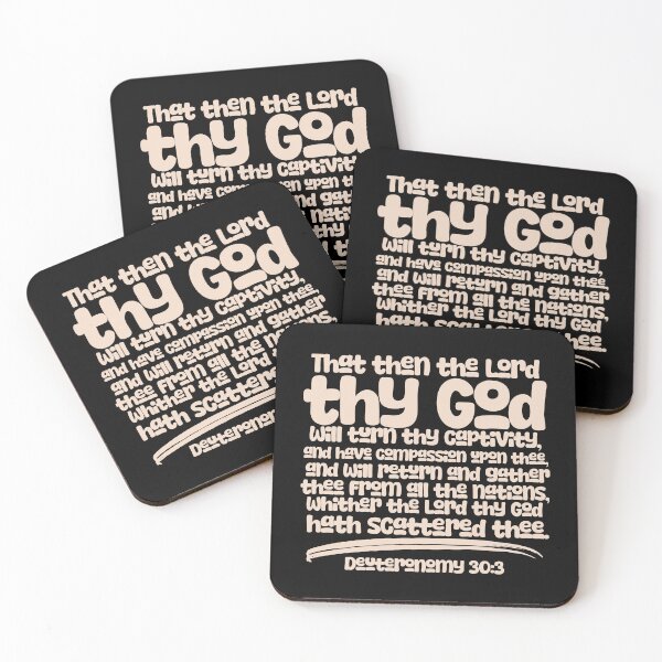 Item preview, Deuteronomy 30:3 designed and sold by alegnacreates.