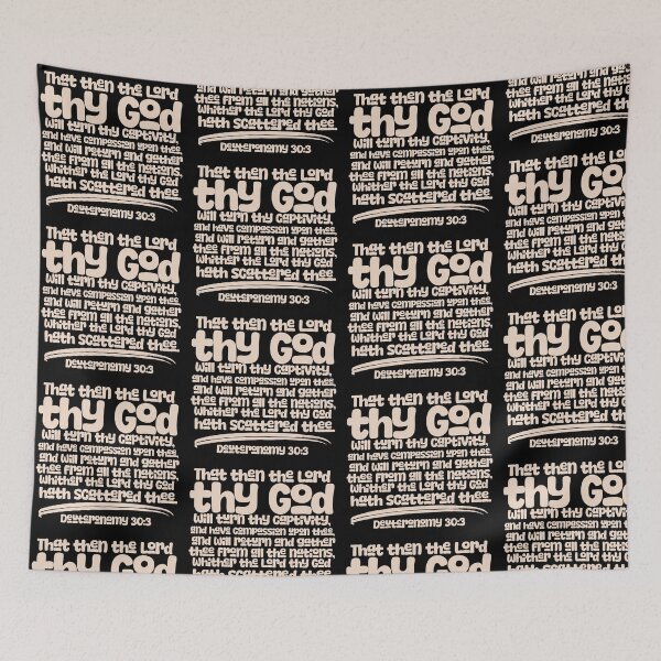 Item preview, Deuteronomy 30:3 designed and sold by alegnacreates.