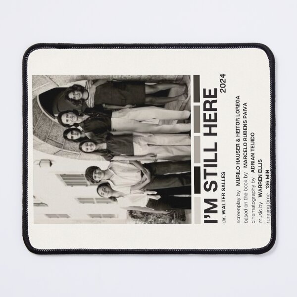 Item preview, I'm Still Here (2024) Movie Poster (ENG) designed and sold by YellowishCat15.
