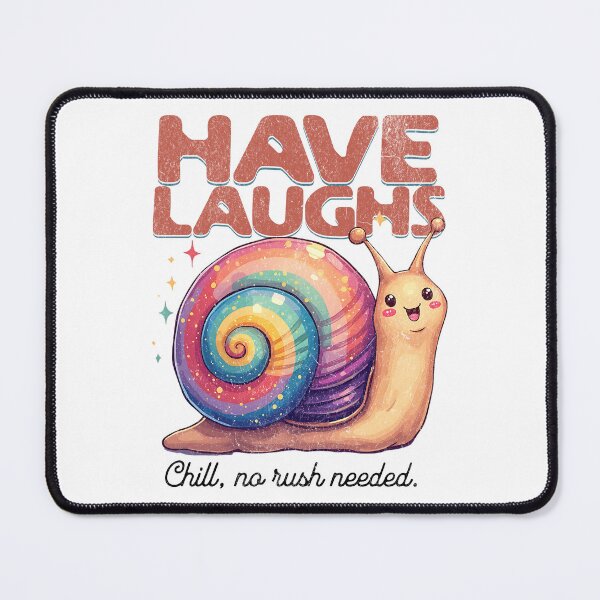 Item preview, Have Laughs Cute Rainbow Snail Inspirational designed and sold by Taans-Creation.