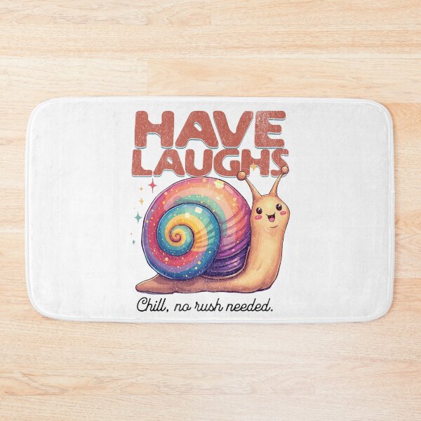 Item preview, Have Laughs Cute Rainbow Snail Inspirational designed and sold by Taans-Creation.