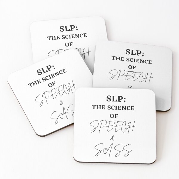 Item preview, Copy of Funny quote for SLP professionals and students designed and sold by Grind & Giggle Co..