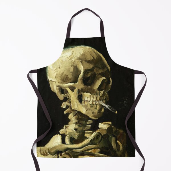Item preview, Head of a Skeleton with a Burning Cigarette - Vincent Van Gogh designed and sold by Hearsay.