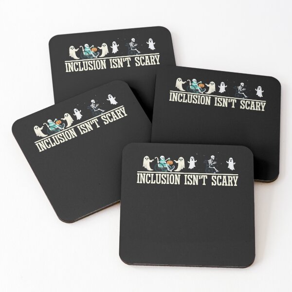 Item preview, Inclusion Isn't Scary Mummy Boo Ghost Halloween designed and sold by Dressed For  Duty.