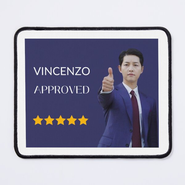 Item preview, Vincenzo stamp of approval designed and sold by NunasPicks.