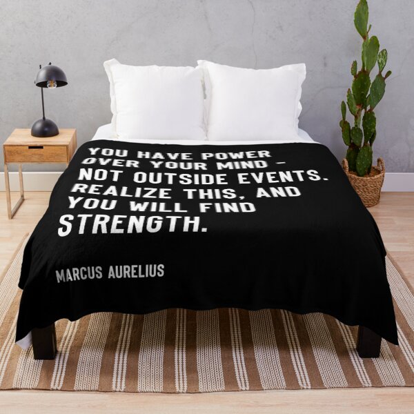 Item preview, Marcus Aurelius Quote Minimalist Modern Style designed and sold by kakarikihill.