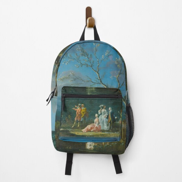 Item preview, Serene Landscape: Vaprio d'Adda by Bernardo Bellotto, 1744 - Italian Classic Art designed and sold by HistoryOnWalls.