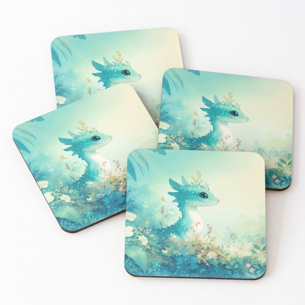 Item preview, Turquoise Gecko Amidst Dreamy Blossoms designed and sold by AshiraCreations.