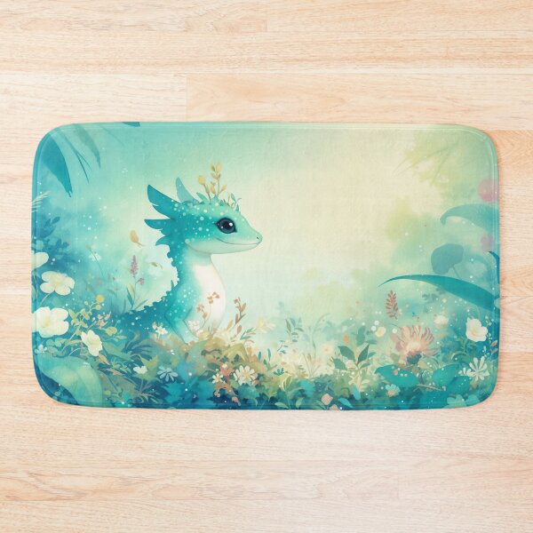 Item preview, Turquoise Gecko Amidst Dreamy Blossoms designed and sold by AshiraCreations.