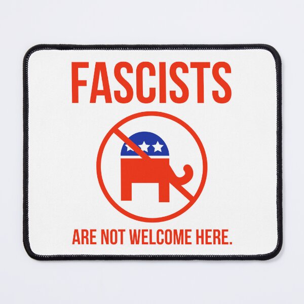 Item preview, Fascists are not welcome here. designed and sold by Rachel the Artist .