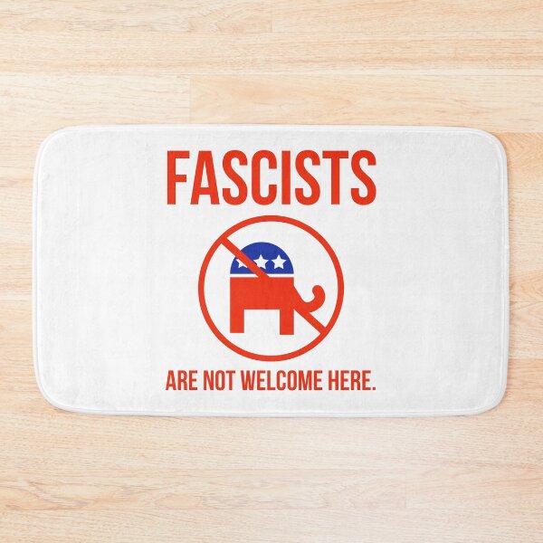 Item preview, Fascists are not welcome here. designed and sold by Rachel the Artist .