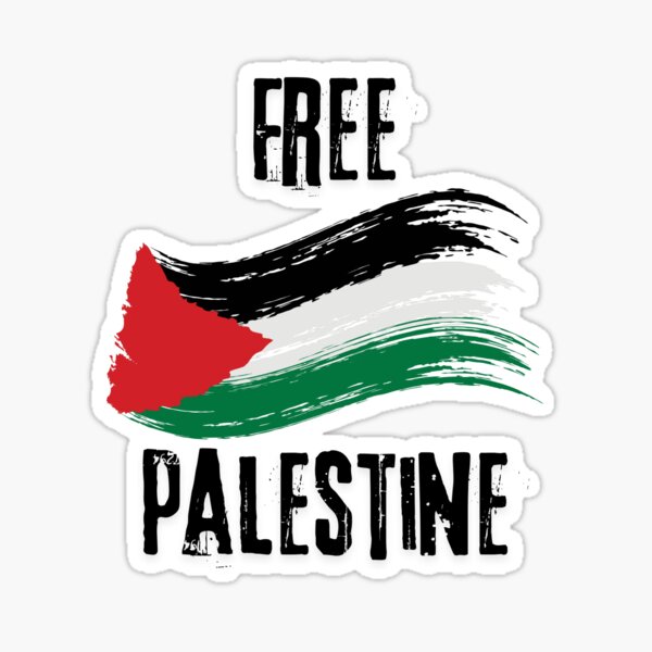 Vista previa del artículo con la obra «Palestina libre», diseñado y vendido por amnabas.