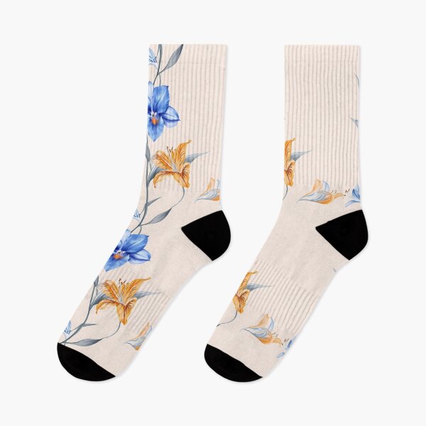 Item preview, Tiger lilies and blue orchids designed and sold by Lewis-mart.