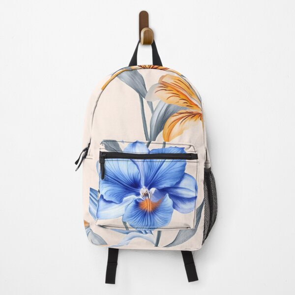 Item preview, Tiger lilies and blue orchids designed and sold by Lewis-mart.