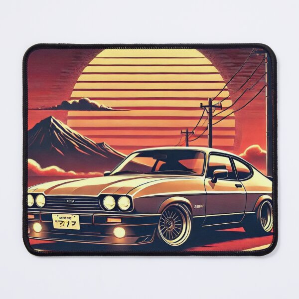 Item preview, Ford Capri vector Art In Japan designed and sold by neildoch.