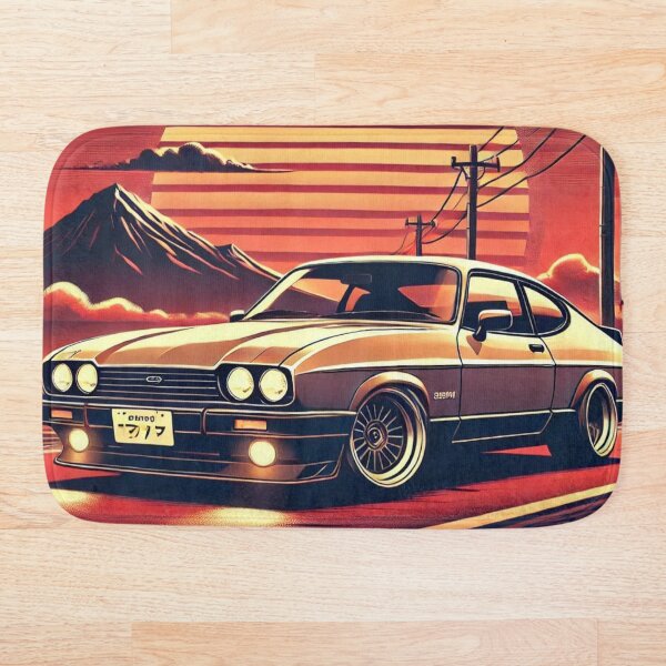 Artikelvorschau, Ford Capri-Vektorgrafiken in Japan entworfen und verkauft von neildoch.