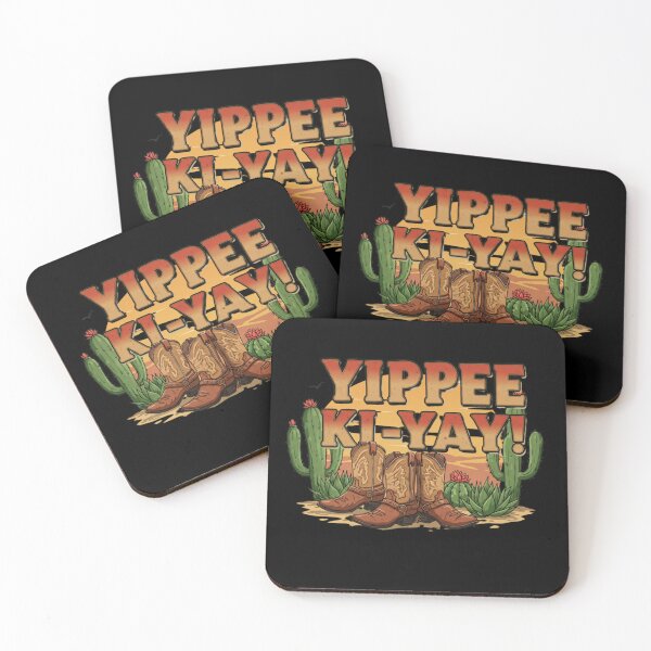 Item preview, yippee ki-yay designed and sold by FitEnvy.