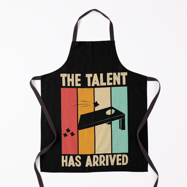 Item preview, Talent Has Arrived Funny Cornhole Player Game designed and sold by Dressed For Duty.