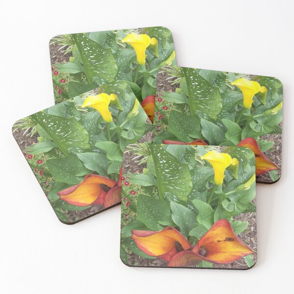 Item preview, Orange and Yellow Calla Lilies designed and sold by VelvetLunaMoth.