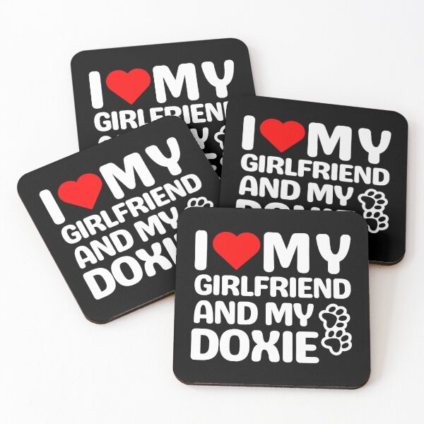 Item preview, I Love My Girlfriend And My Doxie designed and sold by TheAnimalZ00.