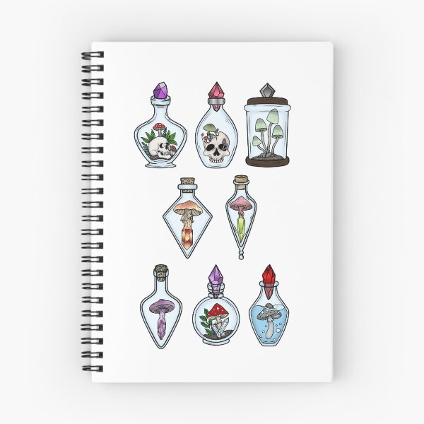 Item preview, Bottled Mushrooms designed and sold by paperandp!xels.