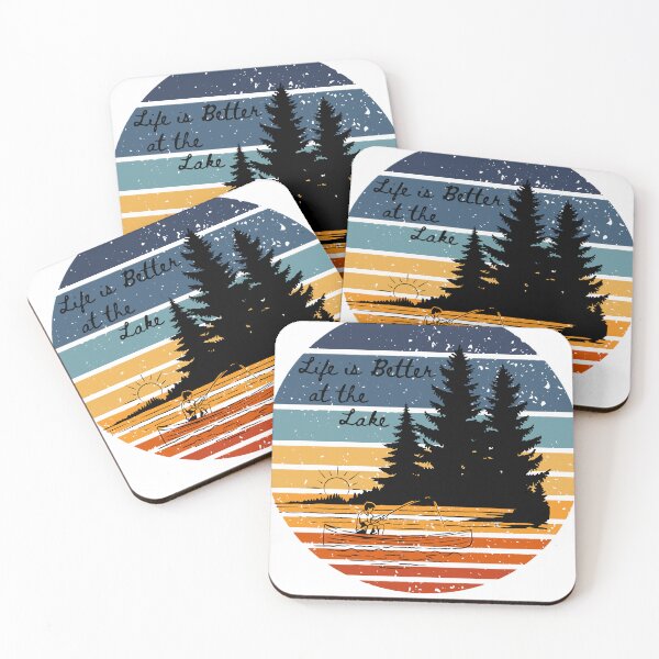Item preview, Life is Better at the Lake designed and sold by JLClassics.