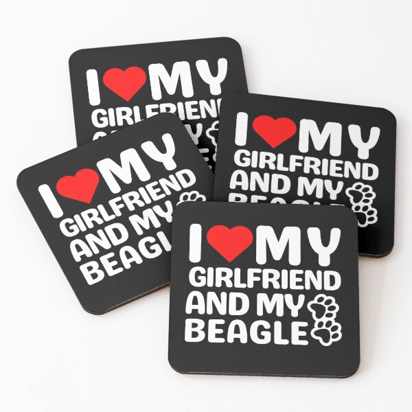 Item preview, I Love My Girlfriend And My Beagle designed and sold by TheAnimalZ00.