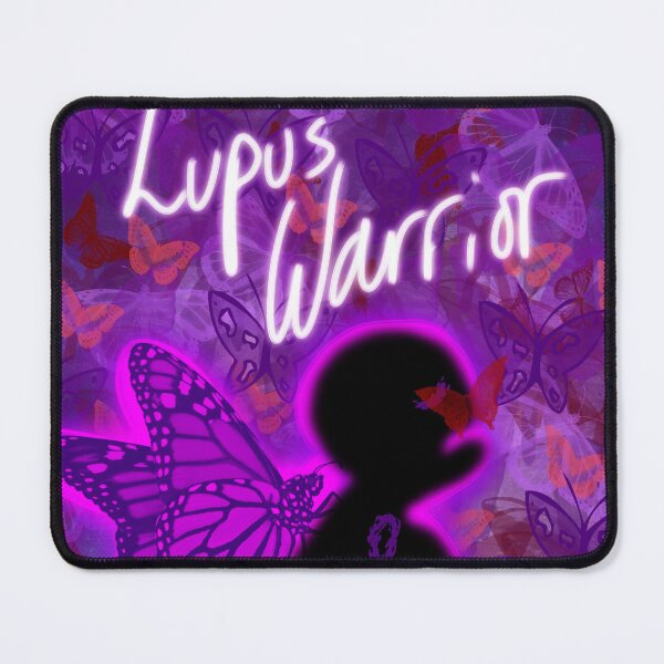 Item preview, Lupus Butterfly Warrior Neon designed and sold by LaurenEhretArt.