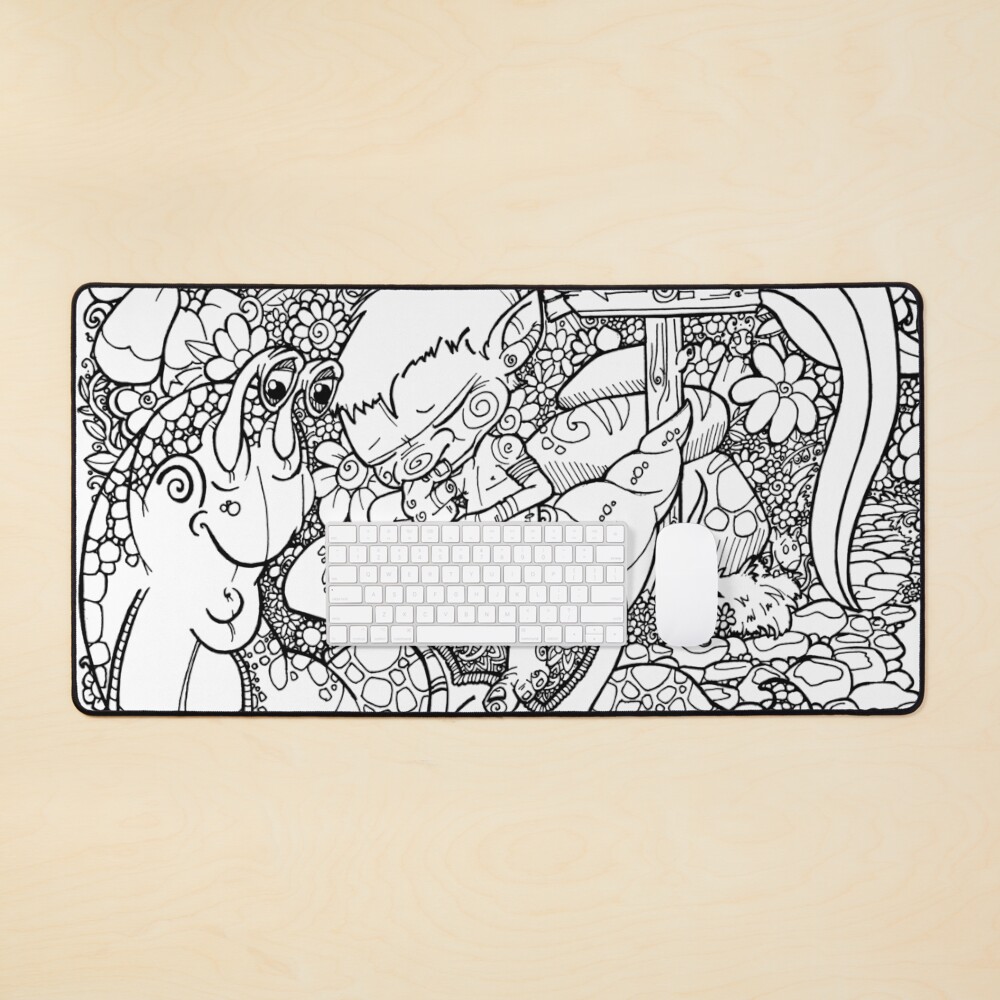 Item preview, Desk Mat designed and sold by jillwilli.