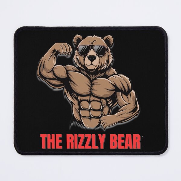 Item preview, Rizzly Bear Grizzly Bear W Rizz Rizzler Funny designed and sold by FunnyWittyWares.