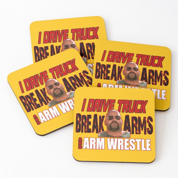 Item preview, Drive Truck, Break Arms - Over The Top designed and sold by TeeArcade84.