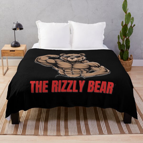 Item preview, Rizzly Bear Grizzly Bear W Rizz Rizzler Funny designed and sold by FunnyWittyWares.