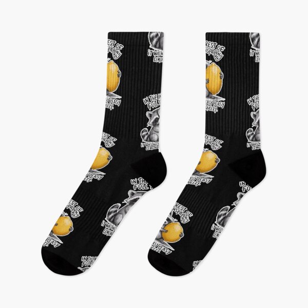 Item preview, Easy Peasy Lemon Squeezy Raccoon  designed and sold by WoodburyLake.