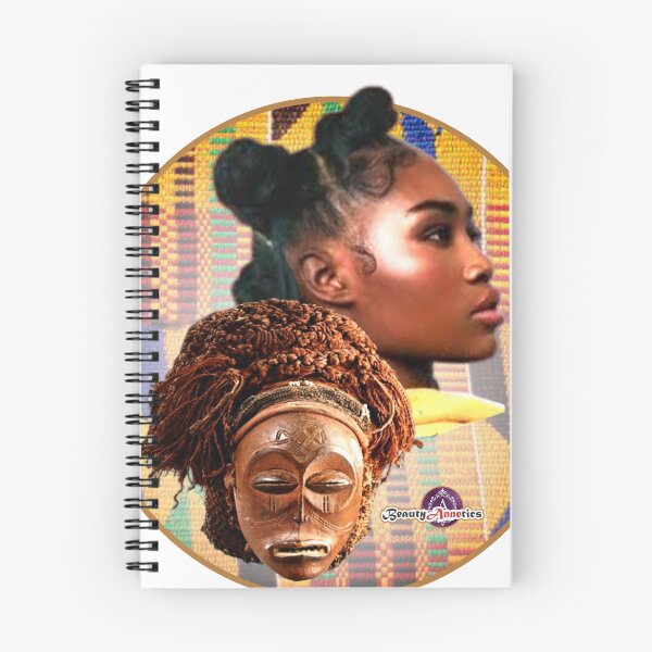 Item preview, Ethnic Chokwe Mask & Puff Girl designed and sold by BeautyAnnetics.