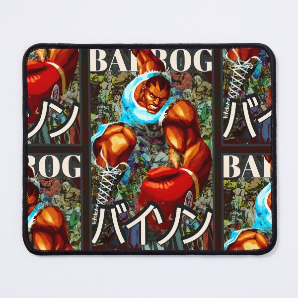 Item preview, Balrog Gigaton Blow Retro Street Fighter Gaming Art designed and sold by Back2Collage.