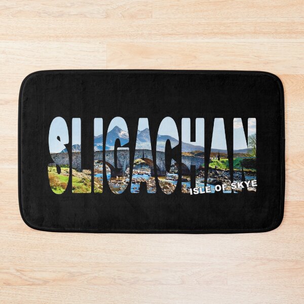 Item preview, SLIGACHAN Isle of Skye - Old Bridge over River Mountains designed and sold by Adam Gormley.
