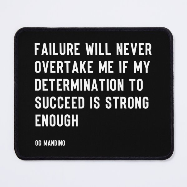 Item preview, Og Mandino Quote Minimalist Modern Style designed and sold by kakarikihill.