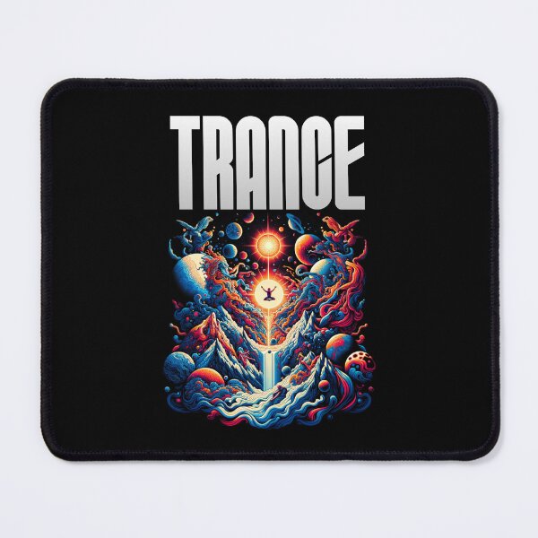 Aperçu de l'œuvre TRANCE - Trance Dimension (blanc) créée et vendue par Discothreadz.
