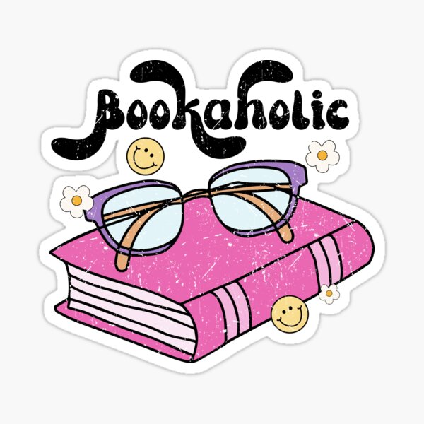 Artikel-Vorschau von Bookaholic-Buch, designt und verkauft von Viral Threads Store.