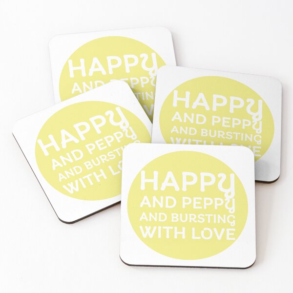 Item preview, Happy and Peppy Odd Couple Quote designed and sold by reillysgal.
