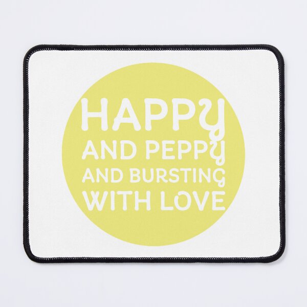 Item preview, Happy and Peppy Odd Couple Quote designed and sold by reillysgal.