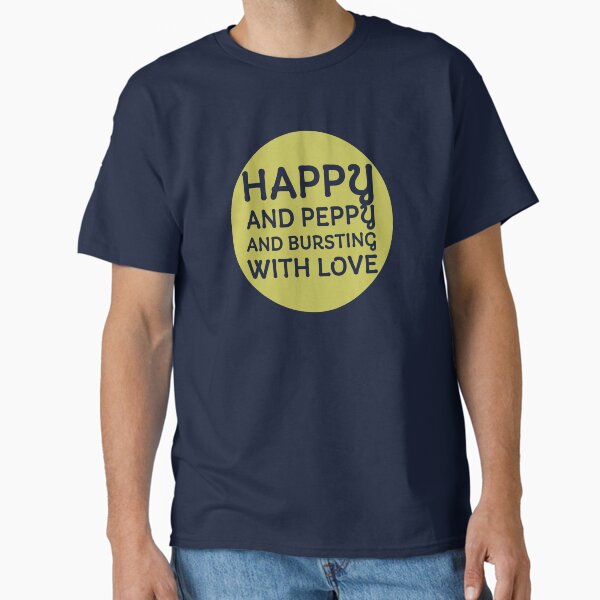 Item preview, Happy and Peppy Odd Couple Quote designed and sold by reillysgal.