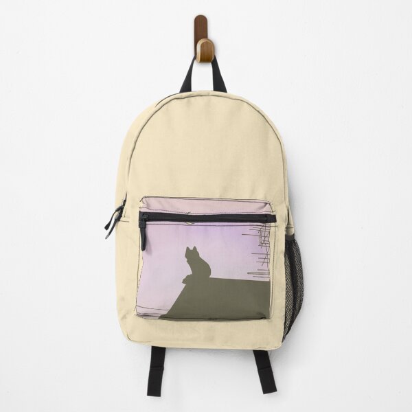 Item preview, Kitty Moonlit Sunset Silhouette designed and sold by ElysiumStudios.