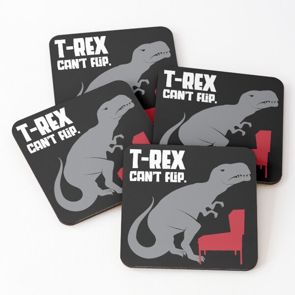 Item preview, T-Rex Can't Flip designed and sold by madpursglove.