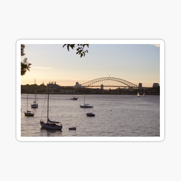 Item preview, Sydney Harbour Sunset designed and sold by Boujiee-Boutique.