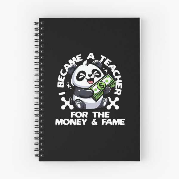 Item preview, I Became A Teacher For Money And Fame | Funny Tenured Teacher | Funny New Teacher Present | New Teacher Gift designed and sold by jadedscientist.