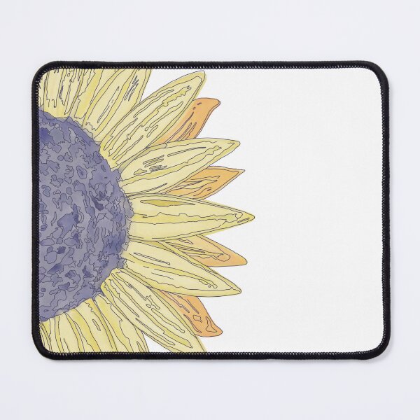 Item preview, Purple Watercolor Seeded Sunflower designed and sold by Fox Swell Media.
