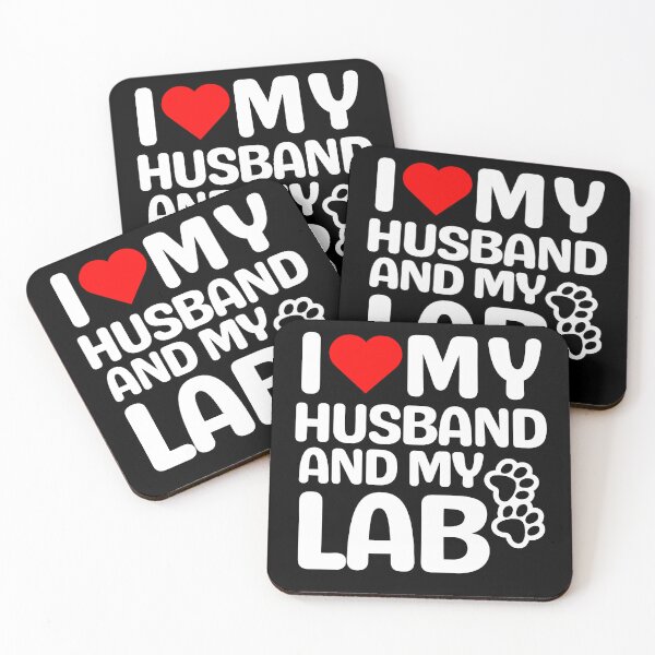 Item preview, I Love My Husband And My Lab designed and sold by TheAnimalZ00.