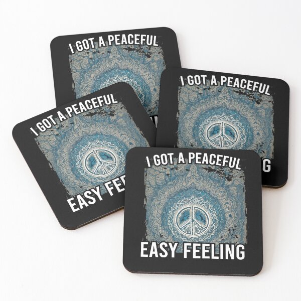 Item preview, I Got A Easy Peaceful Sign Feeling Hippie Peace Forest Tree designed and sold by Dressed For  Duty.
