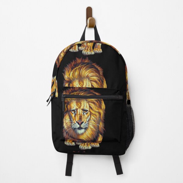 Item preview, Lion, Oil on Black Velvet by artist Jorge Torrones designed and sold by velvetify.com.